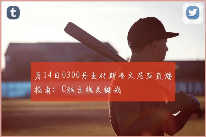 月14日0300丹麦对斯洛文尼亚直播指南:C组出线关键战